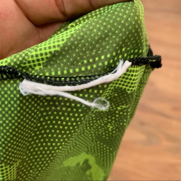 Nike Men's Dri-Fit Fractual Racing Running Shirt Volt Green Men’s Medium - Picture 6 of 7